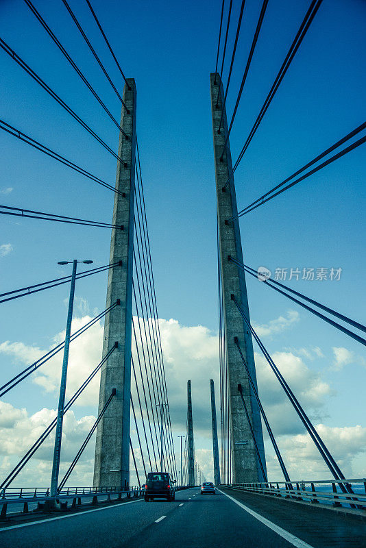 厄勒海峡大桥，Öresund连接瑞典和丹麦