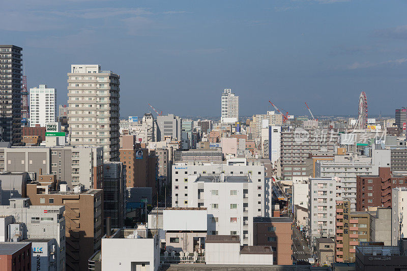 日本札幌天际线