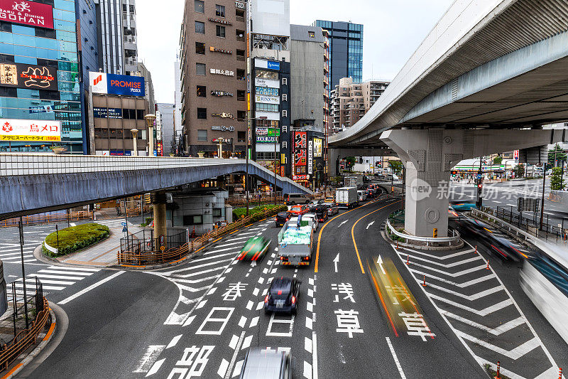 东京市内交通在上野站