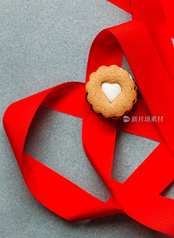 作为圣诞礼物的饼干