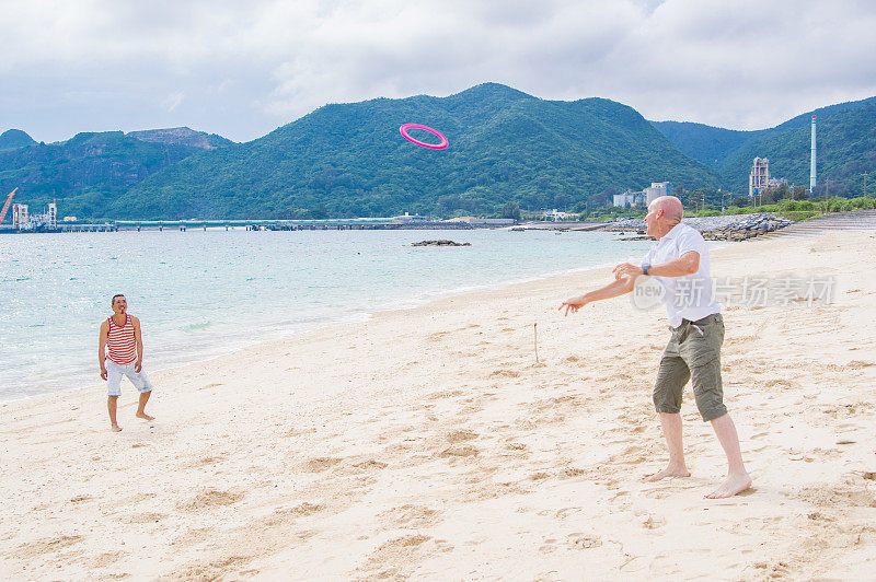 夏天,旅行,海滩