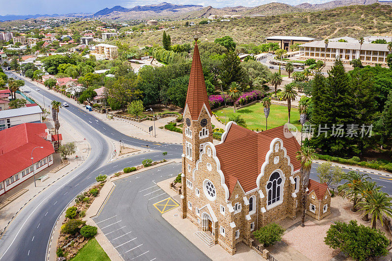 基督教堂-温得和克Christuskirche，纳米比亚