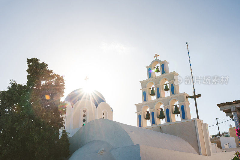 希腊圣托里岛阿克罗蒂里东正教会