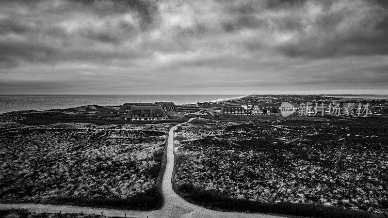 视野横跨北海西部的Sylt岛
