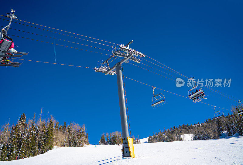 科罗拉多州特柳赖德滑雪场