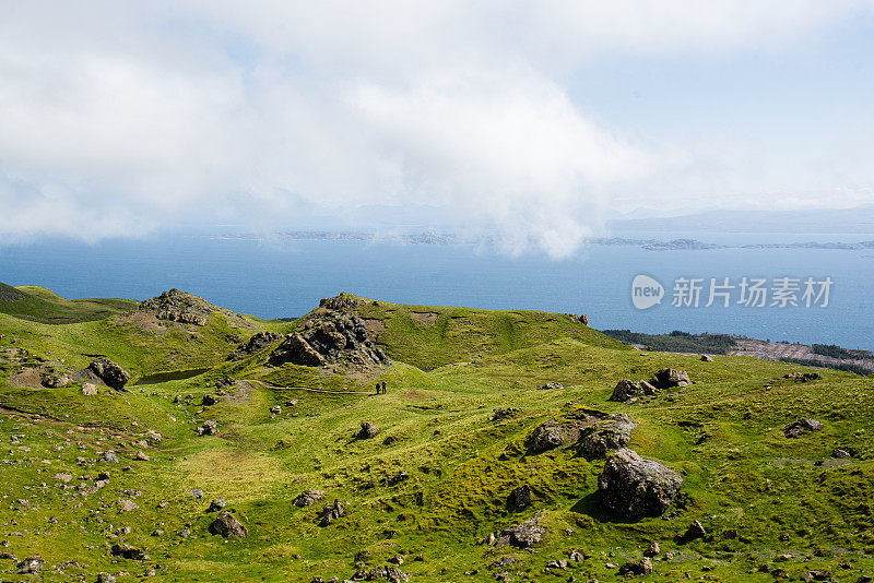 斯凯岛的全景，苏格兰