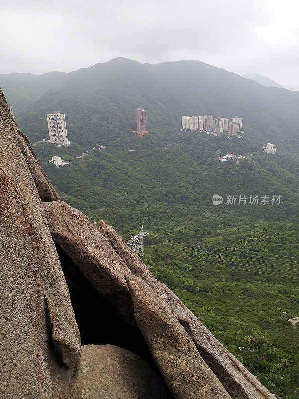 香港尼科尔臣山全景图