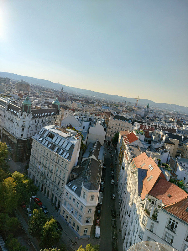 从楼顶看维也纳