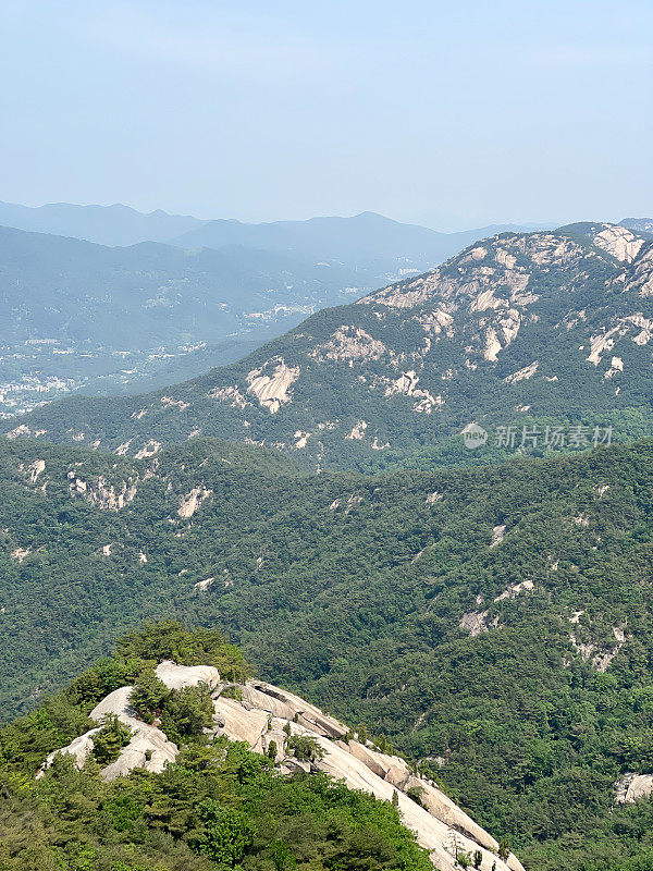 韩国首尔的北韩山