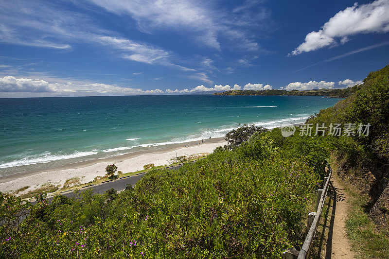 Waiheke岛海岸线，奥克兰，新西兰