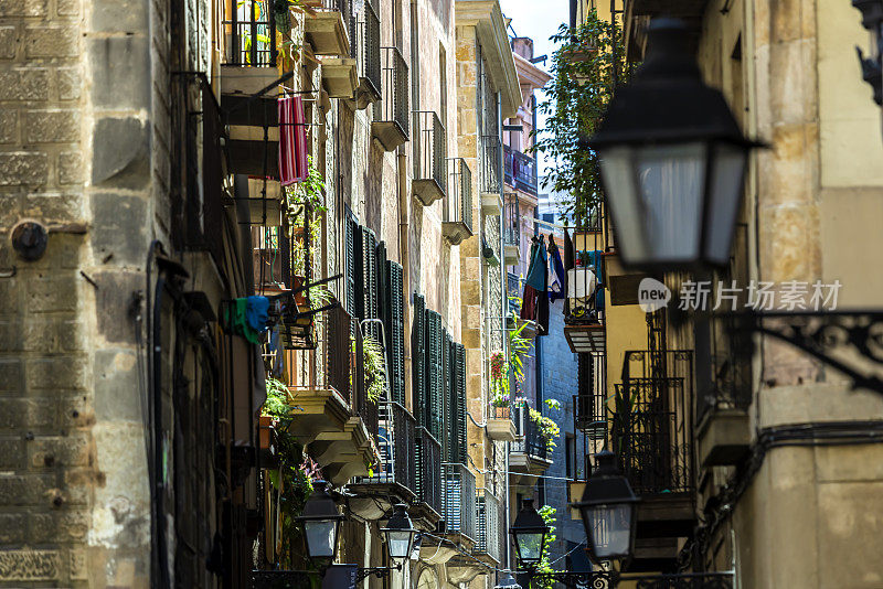 巴塞罗那的哥特式街区