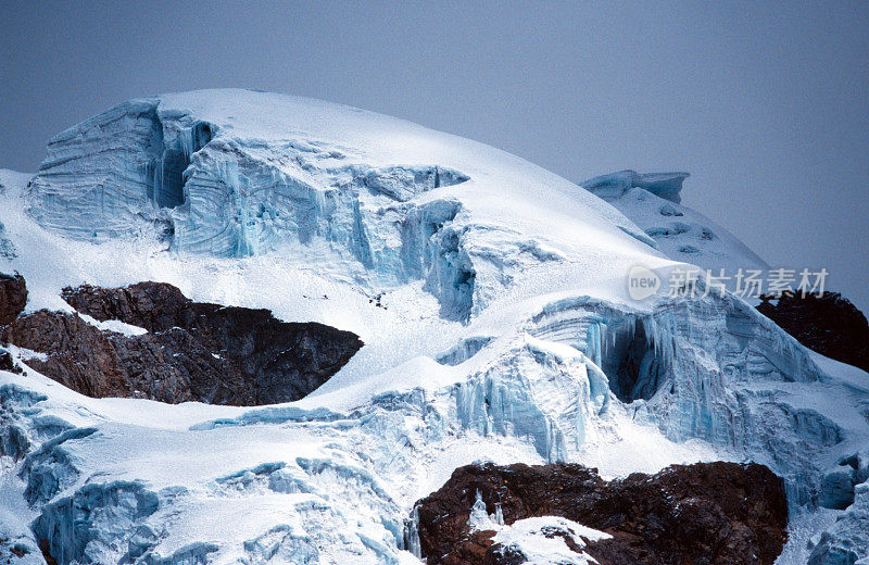安第斯山脉的冰川