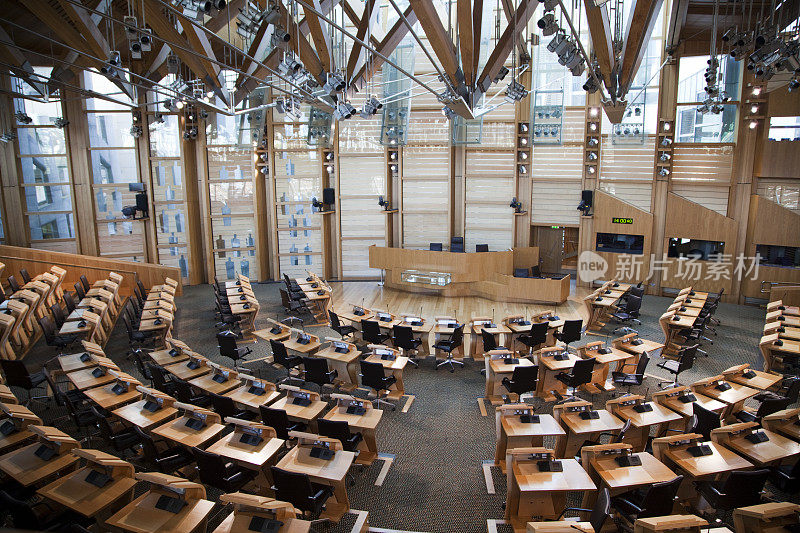 苏格兰议会大厦辩论厅