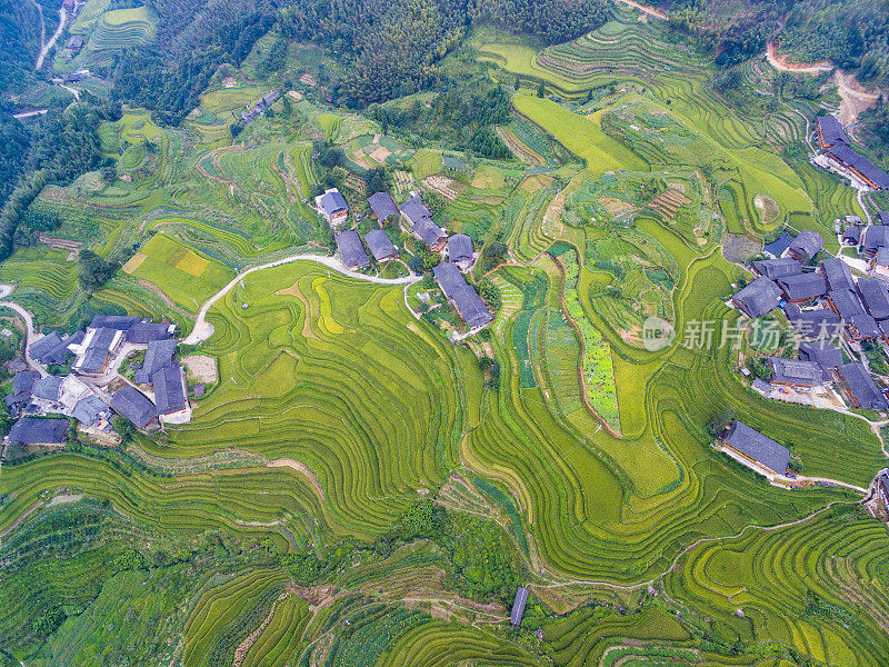 空中龙脊梯田