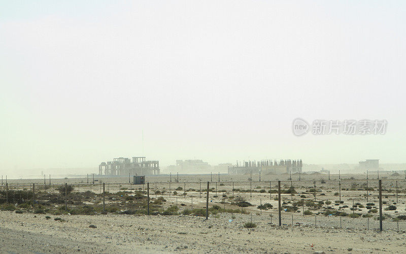 卡塔尔尘埃景观