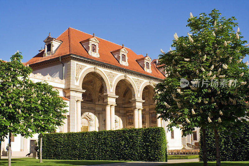 捷克共和国布拉格的瓦伦斯坦宫殿和花园