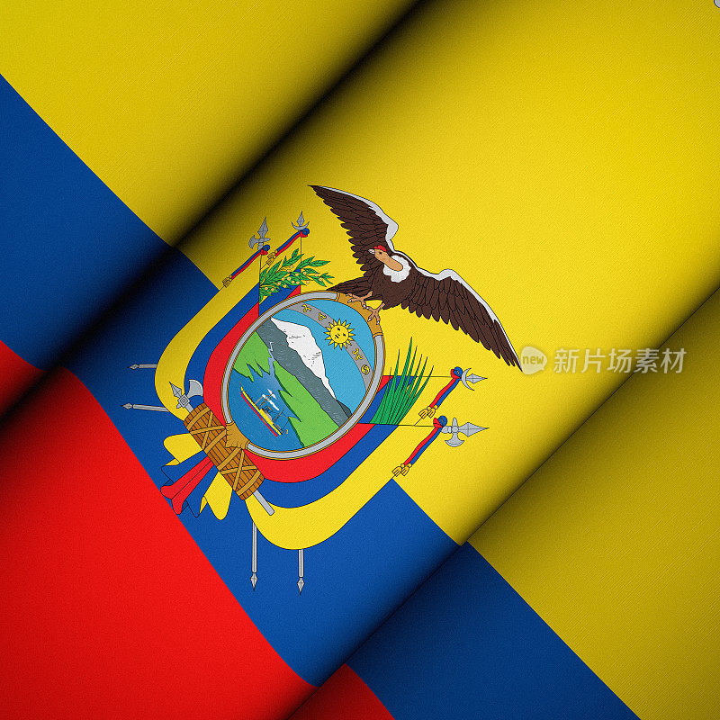 厄瓜多尔标志性旗帜
