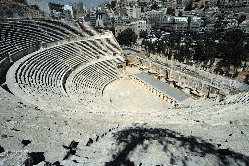 约旦，安曼:罗马剧院