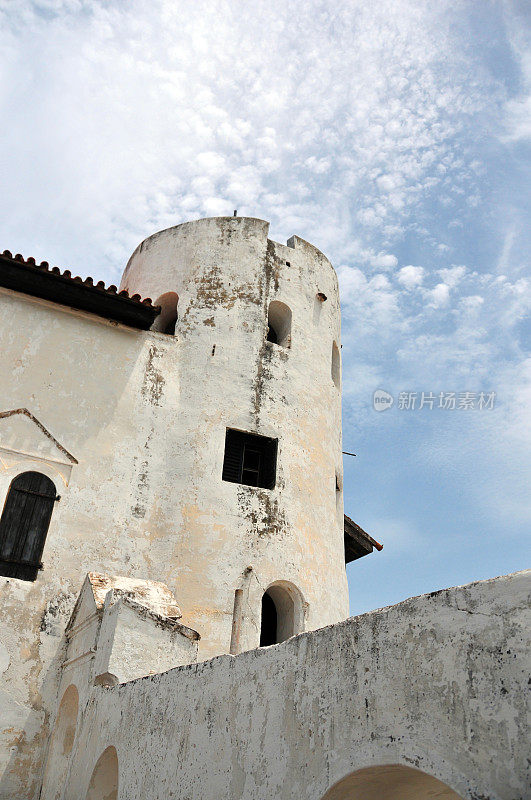 加纳，埃尔米纳:埃尔米纳城堡的塔楼