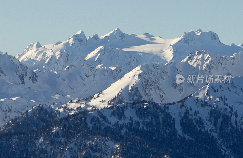 冬天的奥林匹斯山