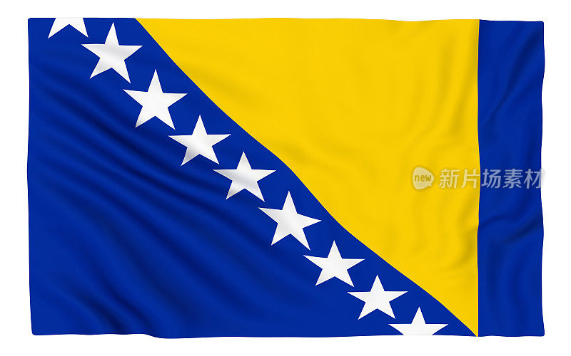 波斯尼亚-黑塞哥维那国旗