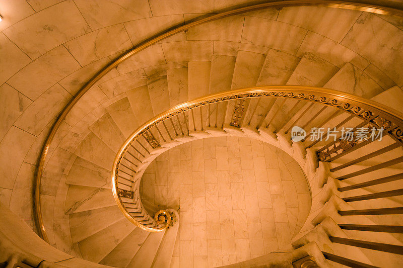 华盛顿美国最高法院的楼梯