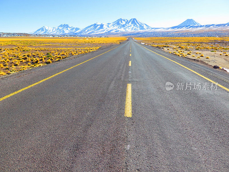 安第斯山脉的道路