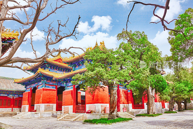 北京孔庙。