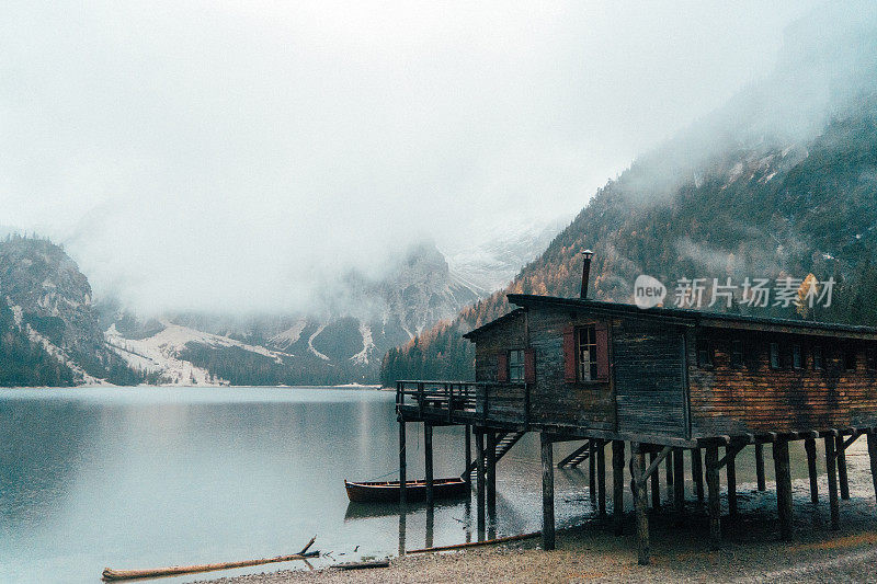 意大利布雷斯湖的风景