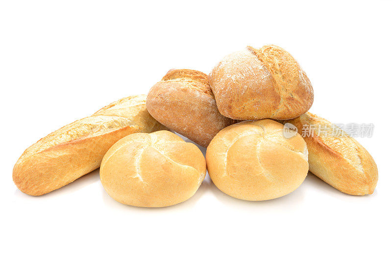 各种新鲜面包