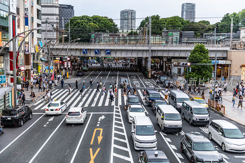 东京市内交通在上野站