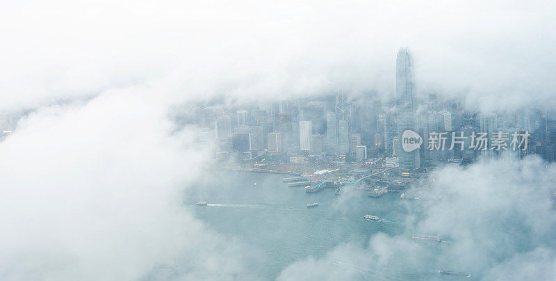 港岛鸟瞰图