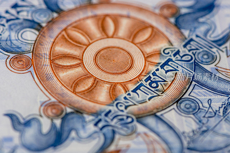 不丹的金钱背景