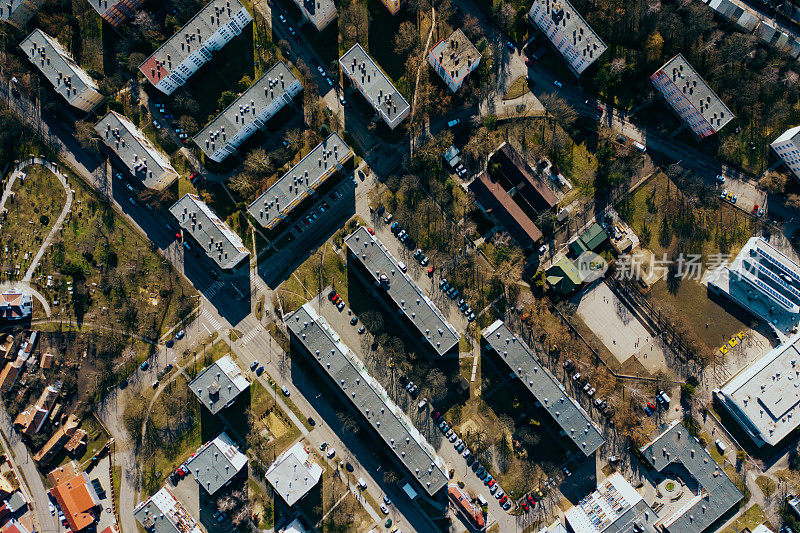 飞越城市地区