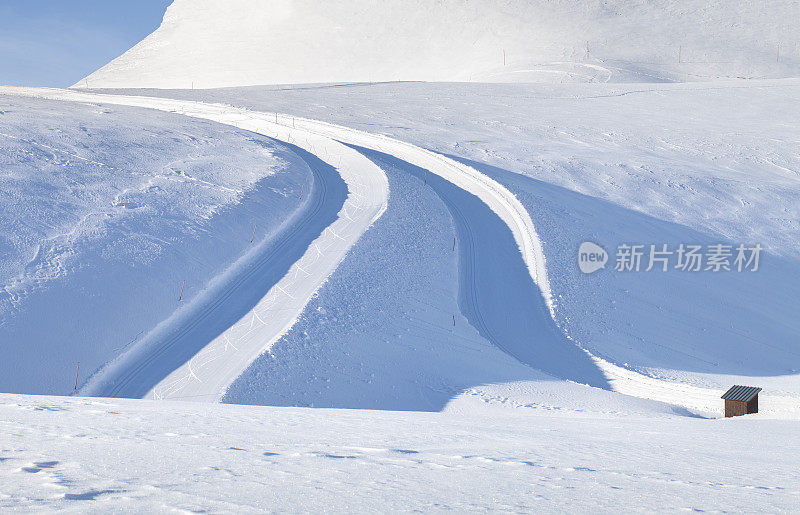 越野滑雪轨道