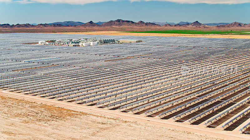 亚利桑那州太阳能农场-空中