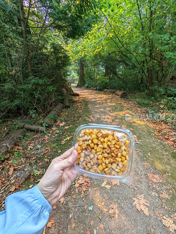 PET包装烤玉米坚果