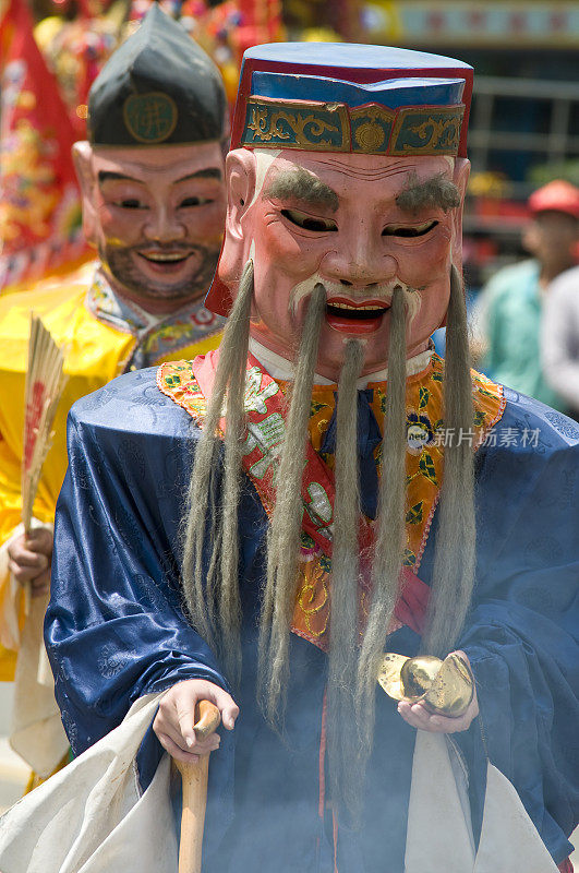 台湾民间神祗面具游行