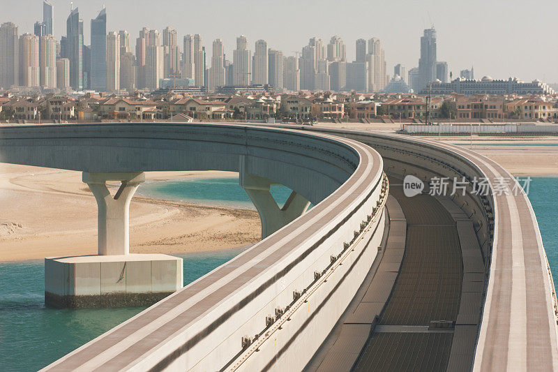 未来之路。迪拜