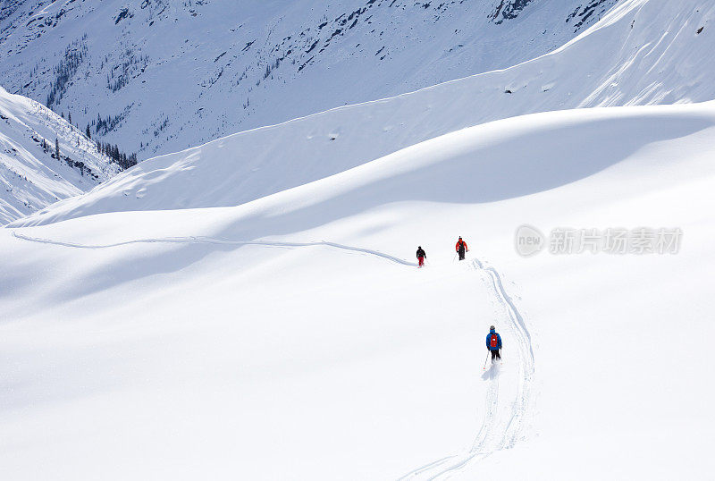 山区滑雪之旅