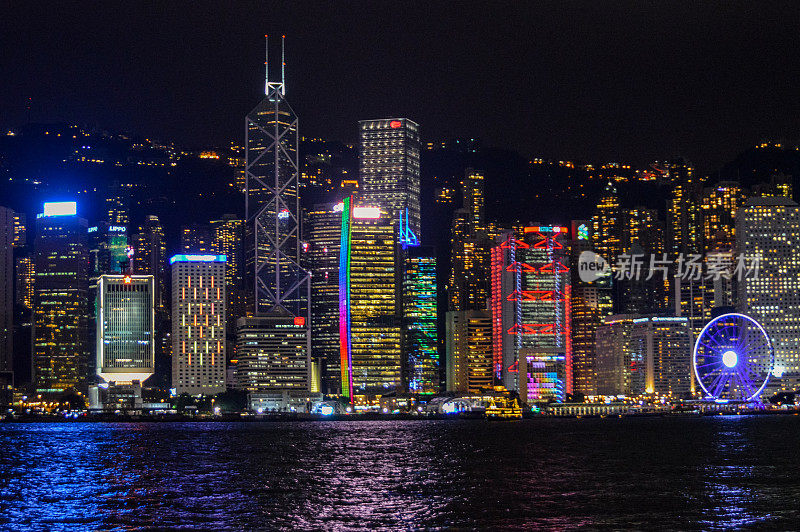 香港城市夜景