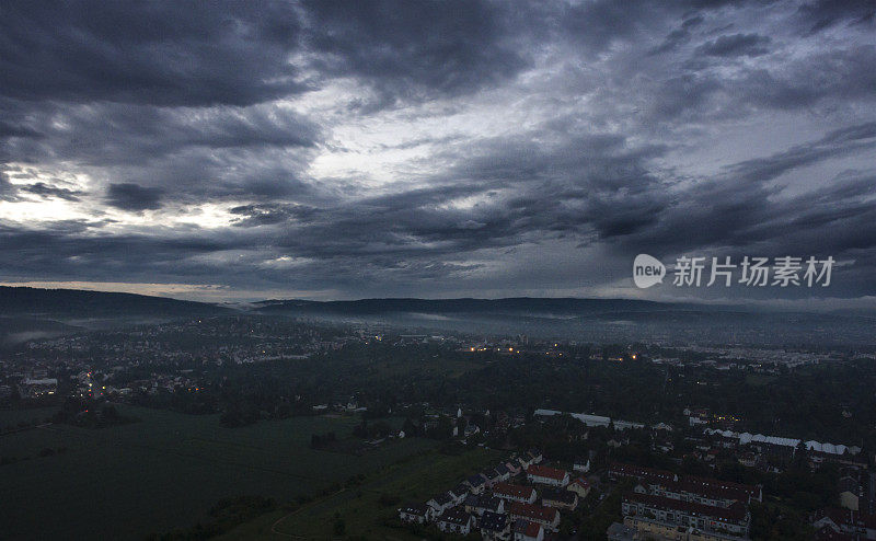 空气视图，Rheingau-Taunus