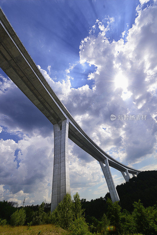 高速公路高架桥桥梁