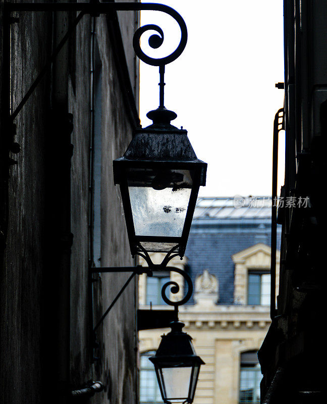 巴黎的街灯