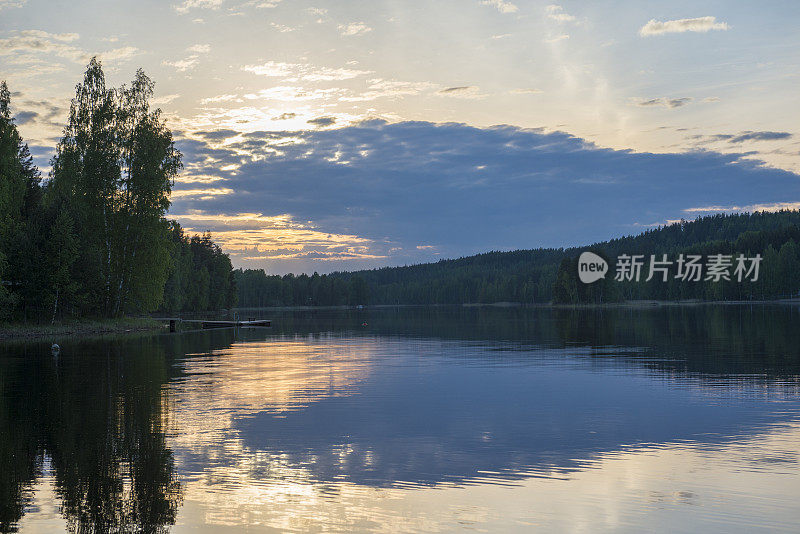 Saimaa湖的景色