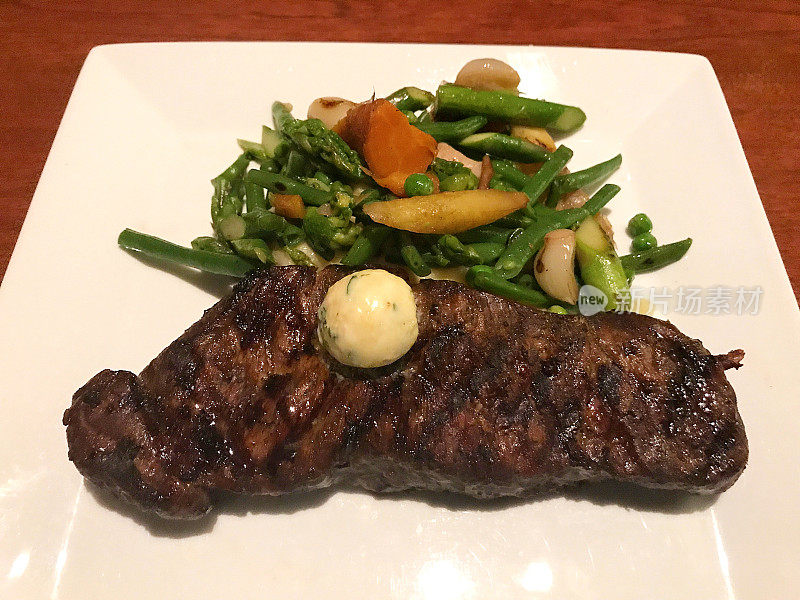 牛排晚餐