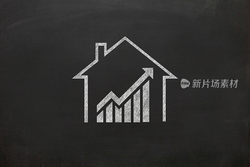 房地产投资抵押价格曲线图