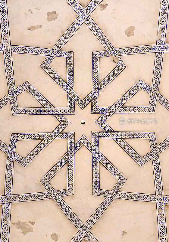 苏丹桑贾尔陵墓-圆顶内部，古梅夫遗址，玛丽地区，土库曼斯坦