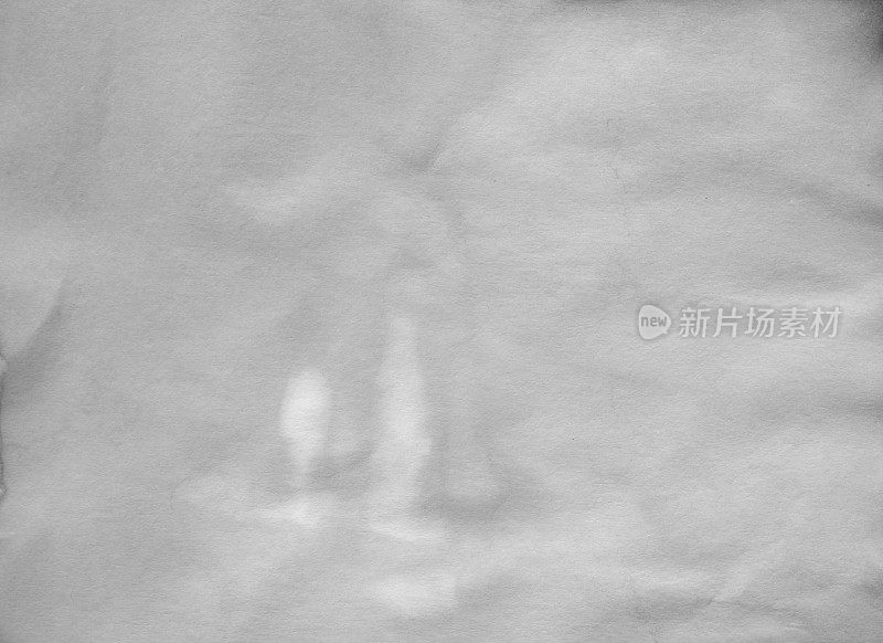 潮湿的白纸垃圾纹理全框架背景