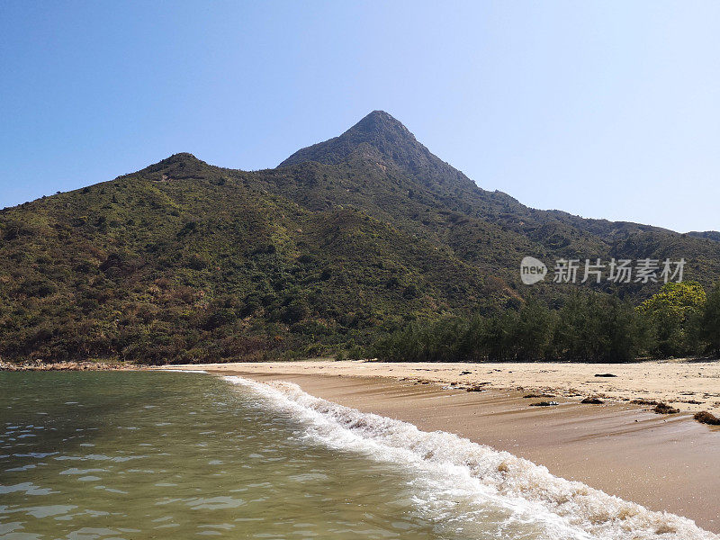 西贡东郊野公园南社湾泳滩及尖峰